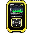 Geiger Counter Nuclear Radiation Detector - Radiation Dosimeter with LCD Display, Portable Handheld Beta Gamma X-ray Rechargeable Radiation Monitor Meter, 5 Dosage Units Switched,0.0?Sv-500mSv
