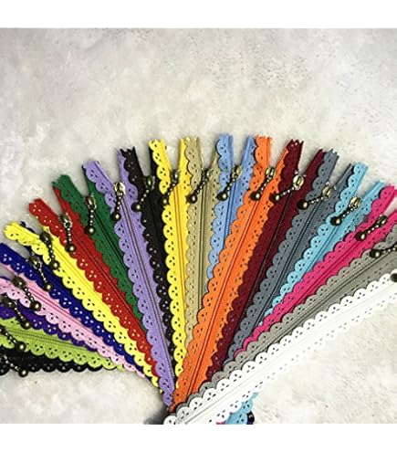 Cerniere Colorate In Resina - 20 Pezzi, 20cm E 30cm, Per Cucito Fai Da Te E Artigianato - Foto 11