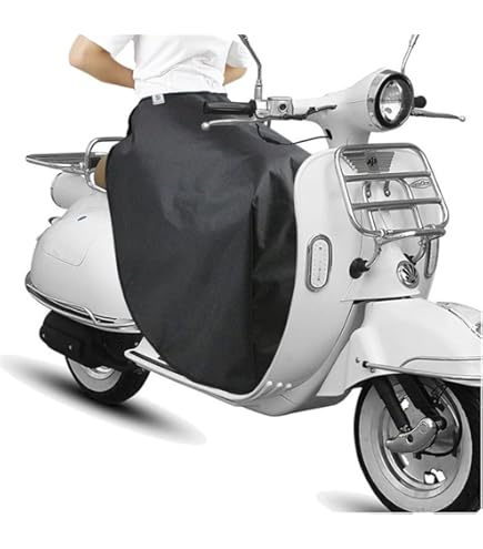 Kit Couvre-jambes + Couvre-mains Pour Scooter Piaggio MP3 300 | Imperméable Et Thermique