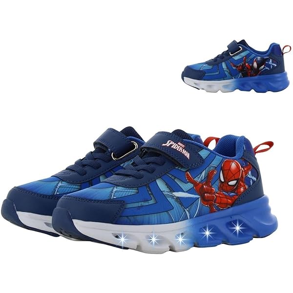 Leomil Sneakers Pokémon Con Luci Per Bambino – Scarpe Pikachu Con Suola Antiscivolo – Regalo Scuola E Tempo Libero