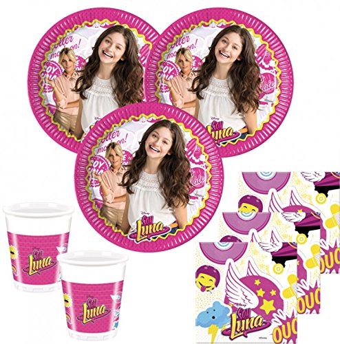 XXL 76 Teile Disney’s Soy Luna Party Set für 6-8 Kinder - 2