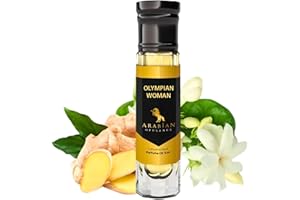 Arabian Opulence FR226 OLYMPIAN WOMAN Concentrated Perfume Oil | Amber Floral Fragrance Roll on Bottle for Women | Long Lasting Alcohol-Free Oil Based Perfume (6ml)