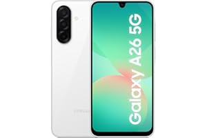 Samsung Galaxy A26 5G, Smartphone con Funzioni intelligenti, 3 anni di Garanzia del produttore, Display Super AMOLED 6.7”, 8GB RAM, 256GB, 5.000 mAh, memoria espandibile, White [Versione Italiana]
