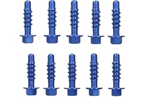 YMIKO Tornillo autorroscante, kit de tornillos autorroscantes para motocicleta, acabado anodizado, compatible con 125150200 EXC XC SXF EXCF XCF 1997-2020(azul)