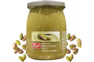 SARAS FLAVOURS OF ASIA Saras Flavors of Asia Pisti Crema de pistacho siciliana para untar | Crema italiana dulce y aterciopelada | Ideal para hornear y cocinar | 600g
