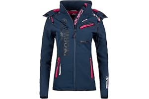 Geographical Norway Femme Softshell Fonctions Extérieur Imperméable Sport