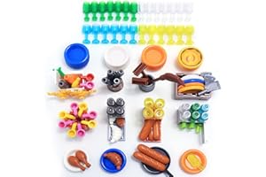 Yayun Aliments Cuisine Ménage Articles Aliments Accessoires Aliments Figurines pour Figurines Lego
