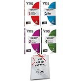 YDS Modadil T&uuml;m Dersler 4l&uuml; Mod&uuml;ler Soru Bankası Seti (Vocabulary+Gramer+C&uuml;mle+Anlam) + 1200 Kelime MODA0147 Modadil Yayınlar