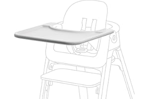 Vassoio per Stokke Steps Baby Set, Bianco - Accessorio funzionale per la Stokke Steps Baby Set - Offre al tuo bambino un posto per giocare e mangiare - Durevole, Senza attrezzi e facile da pulire