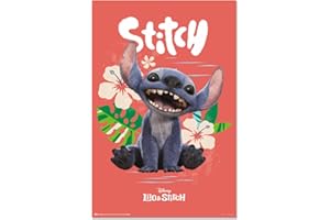 Grupo Erik Poster Stitch Disney, Live Action - Laminas decorativas 61x91,5cm a todo color | Posters para pared ideal decoración habitación : Stich Regalos, Regalos Stitch niña
