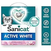 Sanicat Active White Topaklanan Kedi Kumu (Kokusuz) 10L