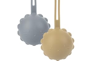 HappyDoo | 2 Portachupete Bebe | 2 Guarda Chupetes Bebe Sin BPA | Porta Chupetes Bebe Fácil de Usar y Limpiar | Funda Chupetes Bebe de Silicona | En caja para Regalar | Caja de Chupete de Silicona
