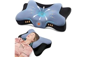 DONAMA Nackenkissen Kopfkissen Memory Foam Kissen, Ergonomisches Schlafkissen für Seiten Rücken & Bauchschläfer