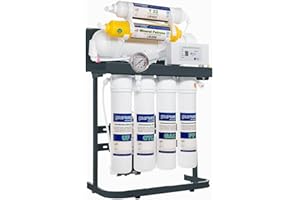 PURWAY CRYSTAL GROUP PUR Booster Quick 7 600GPD - Impianto a osmosi inversa, 7 livelli, flusso diretto, senza serbatoio