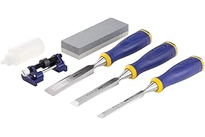 Irwin Marples Irwin S500S3SS Ms500 Series Soft Touch Bevel Edge Chisels Set