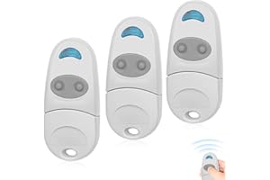 AaYka Telecommandes Portatives Universelle, Avec Came Top432na,Telecommande Universelle Porte Garage 433.92mhz, pour Porte De Garage Top432ee, 432, 432ev, 432, 432a, 432m, 432s, T432 (3pcs)