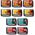 NUTRIMENT ENHANCED ADULT DOGS Raw Food (10 Tray Starter Pack) Frozen, Complete Premium Raw Dog food, Gluten-Free, Digestible, All breeds, Sizes - 11.023 lb Mixed Flavour