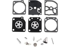 MCHNIC Kit de réparation de membrane pour carburateur Stihl MS192 MS192T MS200 MS200T 020 pour carburateur Zama