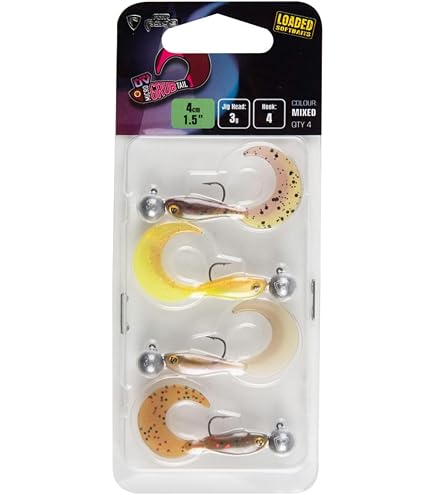 Kit Leurres Souples Armés Fox Rage Ultra Uv Micro Critter Mixed Colour Loaded Lure Pack 291934