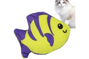 Shurzzesj Giocattolo di Peluche per Gatti, con gatta Tropicale, Resistente, Morbido, Resistente agli Strappi, per Gatti da Interni, Regalo per Amanti dei Gatti