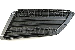 DYNAMIC PARTS QUALITY CAR SPARES Replacement For Vauxhall Corsa C Front Bumper Fog Light Grille Cover Left Passenger Side