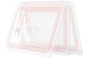 SANPOPO 10pcs NFC Cards,NTAG215 NFC Cards, Programmable Tags Blank 215 PVC Cards Compatible with TagMo for NFC Enabled Phones