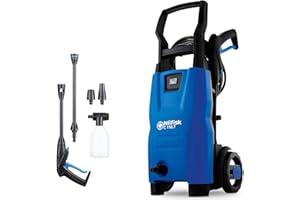 Nilfisk Myjka Ciśnieniowa 110 bar – Mini Myjka do Tarasów i Samochodów (1400 W)