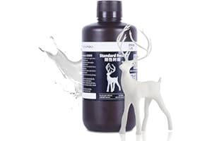 NOVA3D 3D Rapid Resin 405nm UV Curing for LCD DLP 3D printer Photopolymer Resin White, 1000ml…