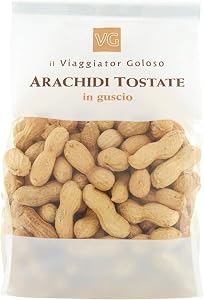 il Viaggiator Goloso Arachidi Tostate in Guscio 500g