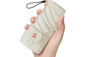 Moorrlii Travel Mini Umbrella for Purse With Case-Small Compact UV Umbrella Protection Sun-Lightweight Tiny Pocket Umbrella with Case for Women, Girls