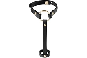 BIJOUX INDISCRETS Maze Arnés con Correa, Negro - 1 Unidad