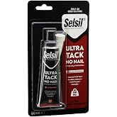 Selsil 3104 Ultra Tack No Nail G&uuml;&ccedil;l&uuml; Yapıştırıcı Beyaz 350 Kg Dayanıklı 50 Ml