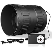 Filtro A Carbone Attivo 150mm Per Grow Box - Carbone Australiano RC-48, 38mm, 572 CFM, Con 2 Prefiltri