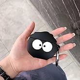 Figure Silicone Case Compatible with Nanospace Huawei Freebuds SE2 (the product is not headphones) (black monster)