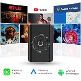 Solvis Ai BOX Kablosuz CarPlay &amp; Android Auto Multimedya D&ouml;n&uuml;şt&uuml;r&uuml;c&uuml;
