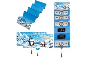 ‎ENITMOR Enitmor 2 Stück Weihnachts Geschenkkartenhalter 2026 Upgrade, Geld- & Gutscheinhalter mit 10 Fächern, Christmas Cash Gift Envelope, Überraschungs-Kartenhalter für Weihnachten & Jubiläen (Blau1)