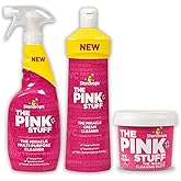 The Pink Stuff Miracle Ensemble de 3 produits de nettoyage approuvés par Mrs Hinch
