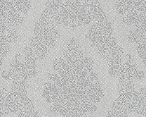 A.S. Création Vliestapete Elegance 2, Mustertapete, klassisch, elegant, beige, grau, 936773 - 2