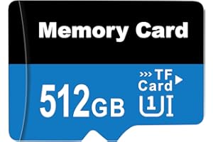 dolrun SD Karte 512 GB - Speicherkarte SD-Karte 512GB Mini SD Karte Externe Datenspeicher Memory Karte für Laptops, Kameras, Android Handy