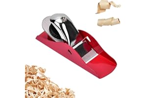 FANCYWUXI Handhobel, Mini Hobel Holz, Holzbearbeitung Taschenhobel, Putzhobel mit Klinge Verstellbarer Blockhobel und Wood Fixe für Trimm-Projekte Schreiner DIY Modellbau