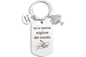 BOMEON Festa Della Mamma Idee Regalo Portachiavi Idee Regalo Donna Compleanno Regalo Per Donna Compleanno Idee Regalo Donna Regali Mamma Compleanno Regali Festa Della Mamma Originali Regali Compleanno Mamma