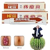 Hua Tuo Hemorrhoids Ointment,Natrual Plant Herbal Materials Powerful Hemorrhoids Cream Anal Cream for Internal Hemorrhoids Piles External Anal Fissure,25g