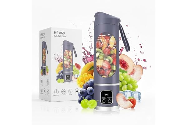 Portable JuicerBlender Electric Juicers Fruit Mixers USB Rechargeable Smoothie Mini Blender Personal Juicer 10 Blades 3 Gears