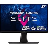 Viewsonic XG270QG 68,6 cm (27 Zoll) 1440p Gaming Monitor (WQHD, Nano IPS-Panel, 1 ms, 165 Hz, G-Sync, RGB Beleuchtung, HDMI,