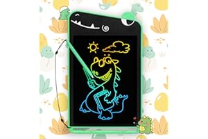 ‎FULLWARE Fullware LCD Writing Board Children, 8.5 Inch Painting Board Magic Board Dinosaur Unicorn Educational Toy Birthday Christmas Gifts for 3 4 5 6 7 8 Years Boys Girls