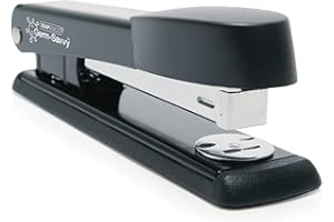 ‎RAPESCO Rapesco R54500B2 Germ-Savvy Antibakteriell, Marlin Vollstreifen-Metallhefter, Schwarz