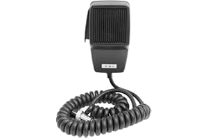 PNI DINAMIC6 6-poliges dynamisches Mikrofon für CB-Radiosender, Schwarz, Dinamic