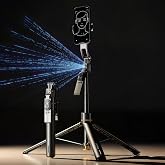Coverzone Tam Profesyonel Otomatik A&ccedil;ılan, AI Y&uuml;z Takipli 170 cm Selfie &Ccedil;ubuğu ve Tripod | 360&deg; D&ouml;nebilen Telefon Tutucu, Por