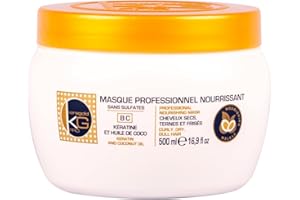 KERAGOLD KG PRO KERAGOLD PRO Masque Nourissant sans Sulfates à Kératine/Huile de Coco, 500 ml