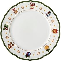 Hutschenreuther Noël 2023 Happy wintertime Green - Plat Angulaire 36x18